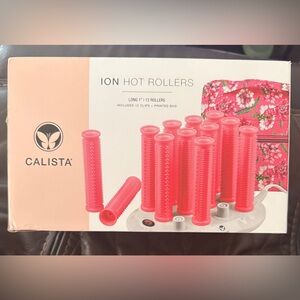 Calista Ion Hot Rollers - Pink